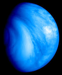 Venus med sit bllige skylag