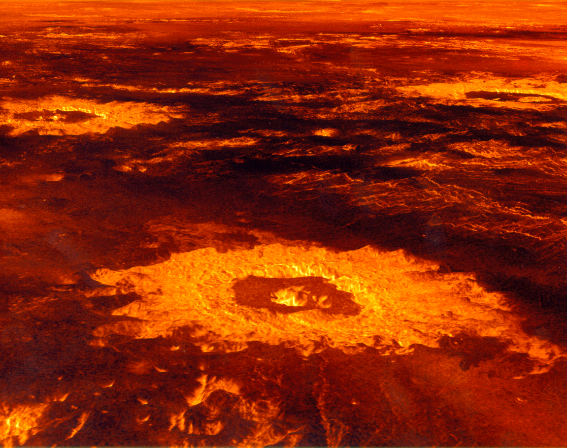 Krater p Venus