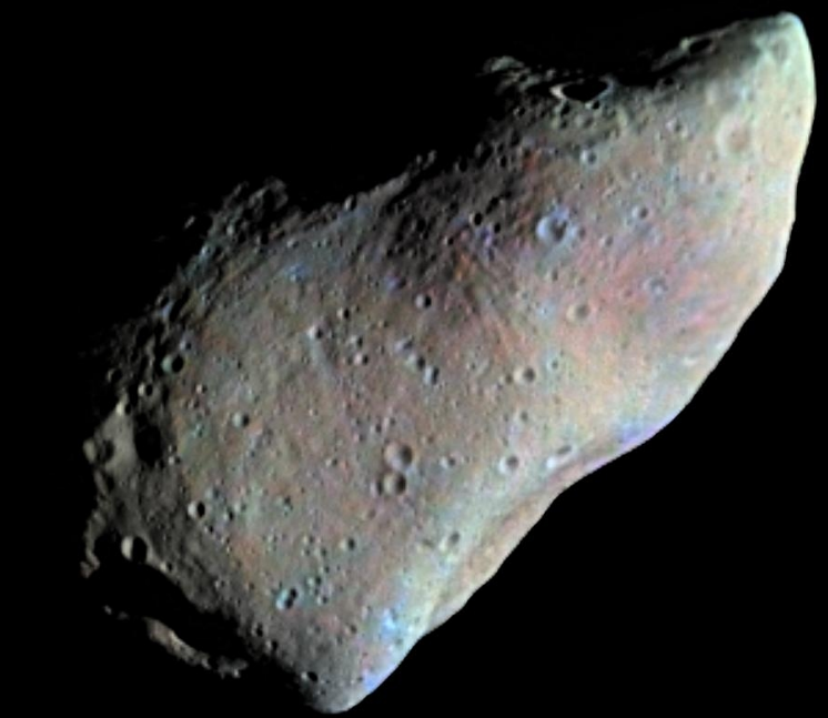 Asteroiden Gaspra fra Asteroidebltet